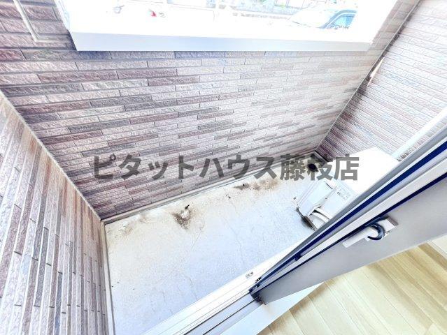 藤枝市高柳アパート バルコニー