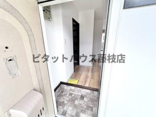 藤枝市大東町アパート 玄関