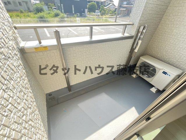 榛原郡吉田町住吉アパート バルコニー
