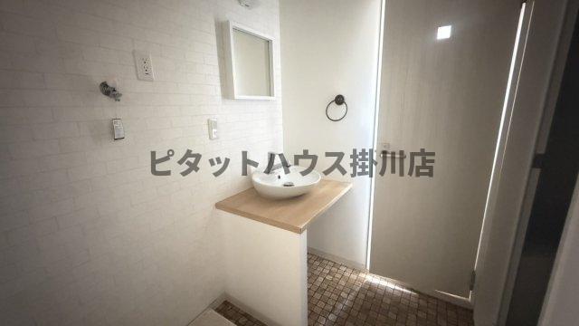 掛川市二瀬川マンション 洗面