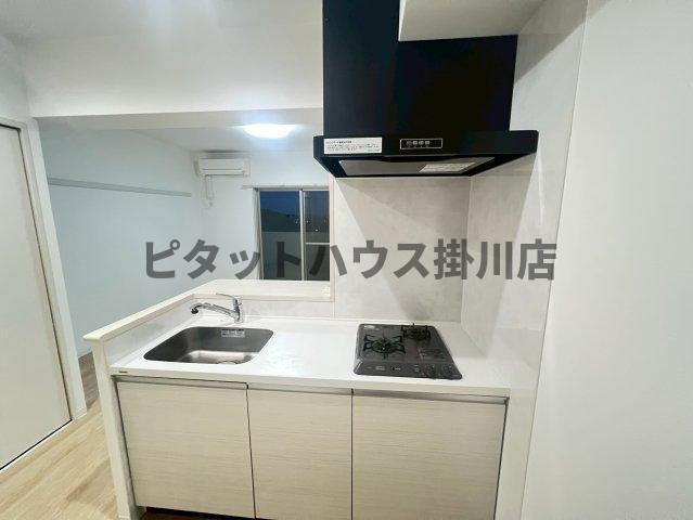 磐田市新貝アパート キッチン