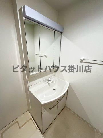 磐田市新貝アパート 洗面