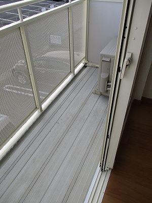 磐田市今之浦アパート バルコニー