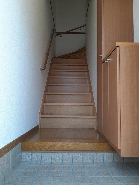 掛川市上西郷アパート 玄関