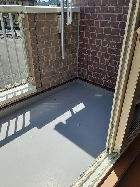 掛川市上西郷アパート バルコニー