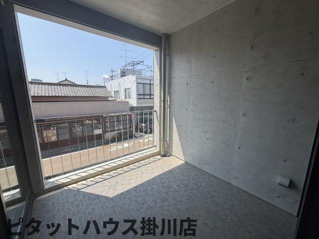 掛川市掛川アパート バルコニー
