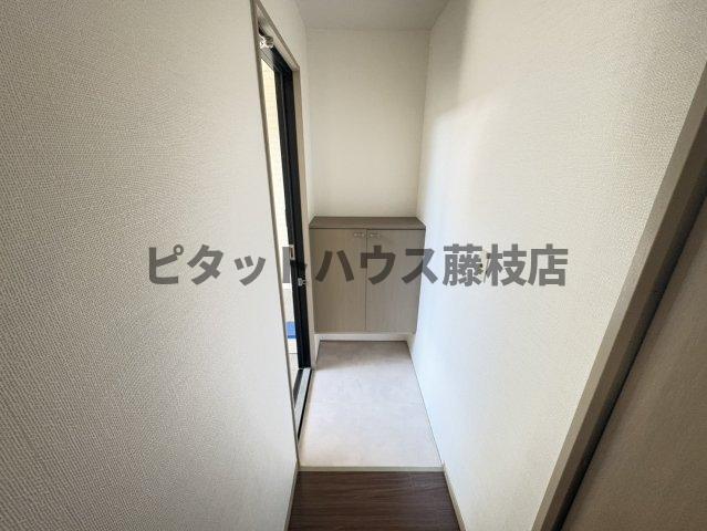 島田市高島町アパート 玄関