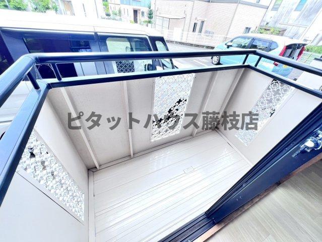 藤枝市新南新屋アパート バルコニー