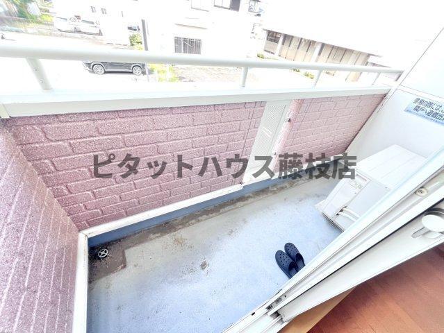 焼津市西小川アパート バルコニー