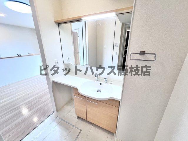 焼津市三ケ名アパート 洗面