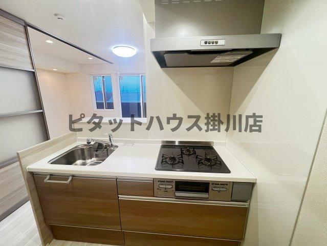 磐田市中泉アパート キッチン