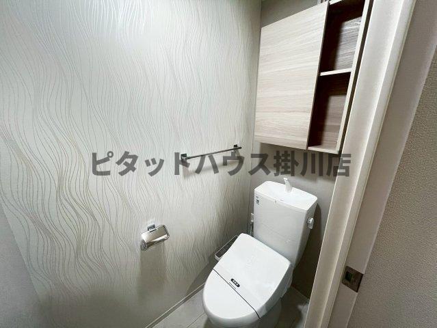 磐田市中泉アパート トイレ