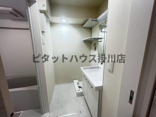 磐田市中泉アパート 洗面