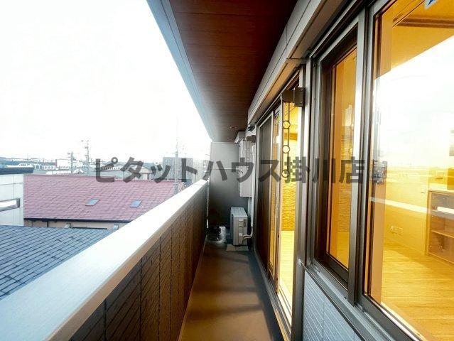 磐田市中泉アパート バルコニー
