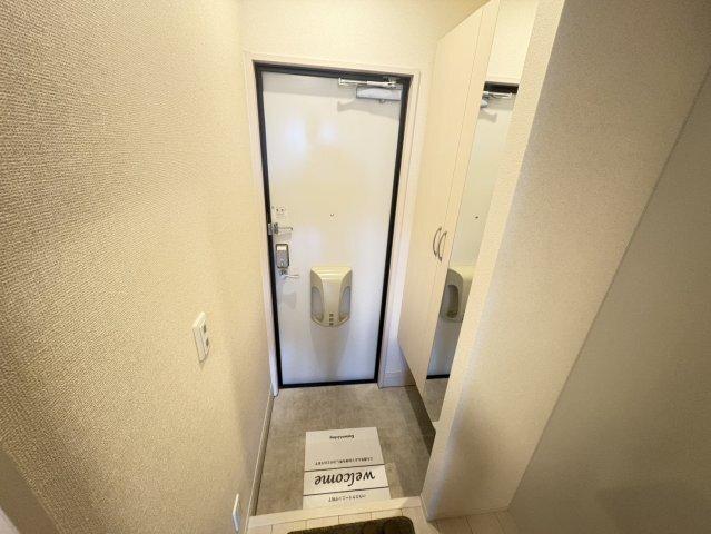 牧之原市布引原アパート 玄関