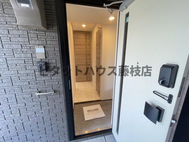 焼津市東小川アパート 玄関