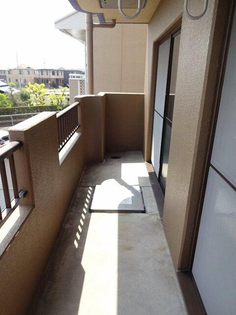 藤枝市高柳マンション バルコニー
