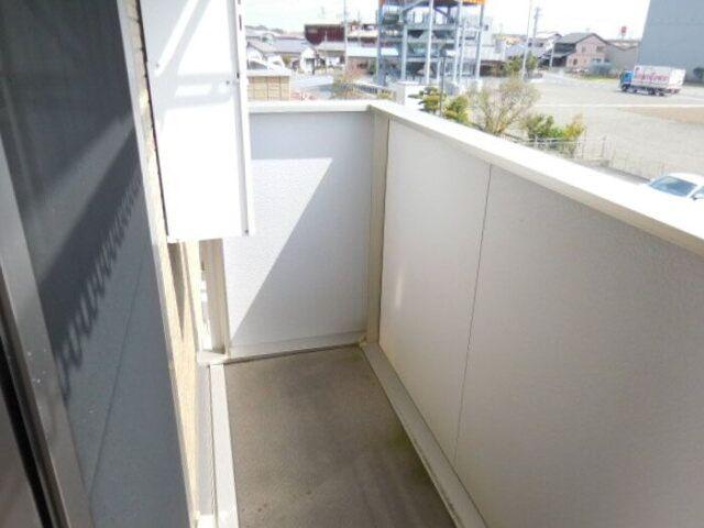 焼津市小川アパート バルコニー