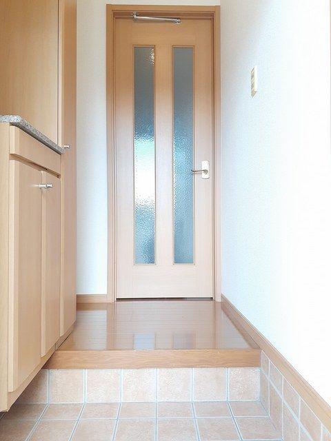磐田市上大之郷アパート 玄関