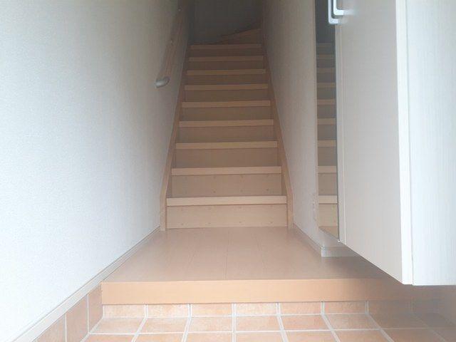 菊川市西方アパート 玄関