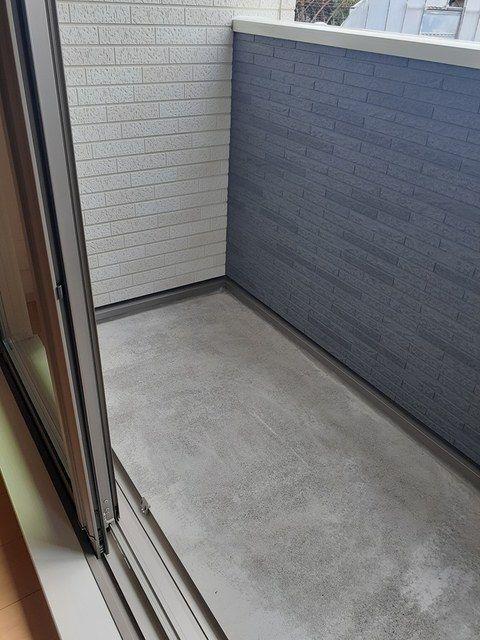 磐田市三ケ野台アパート バルコニー