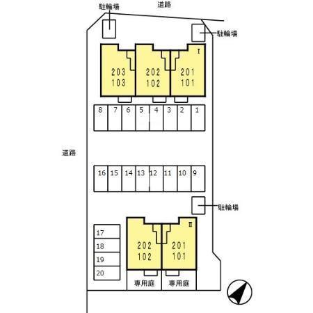袋井市方丈アパート 部屋画像