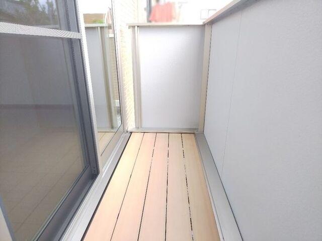 袋井市方丈アパート バルコニー
