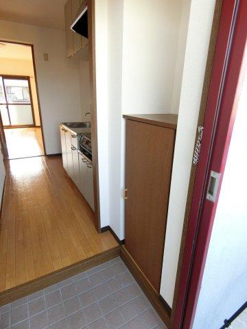 掛川市杉谷南マンション 玄関