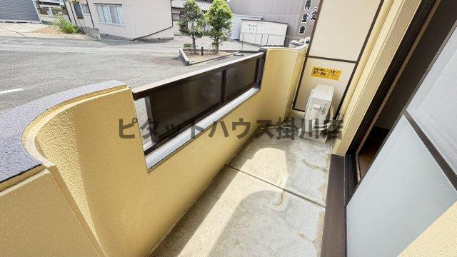 袋井市豊沢マンション バルコニー