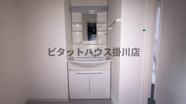 袋井市豊沢マンション 洗面