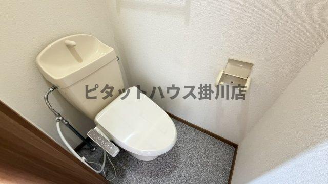 袋井市豊沢アパート トイレ
