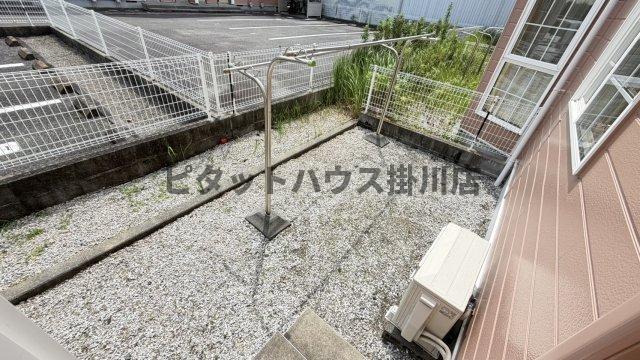 袋井市豊沢アパート 庭