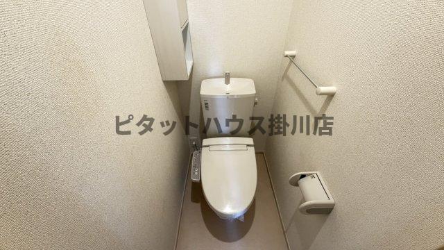 掛川市大池アパート トイレ
