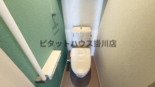 掛川市細田アパート トイレ