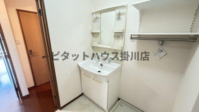 掛川市家代の里アパート 洗面