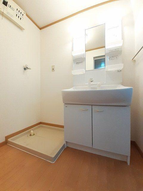 御前崎市白羽アパート 洗面