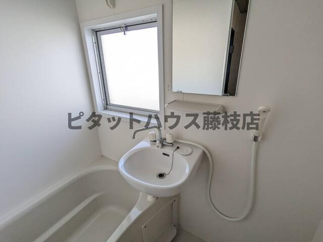 藤枝市高洲アパート 洗面