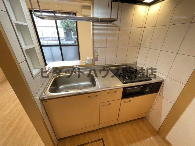 焼津市大村アパート キッチン