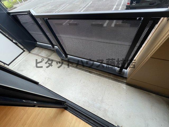 焼津市大村アパート バルコニー