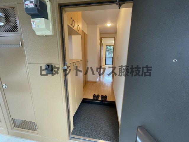 焼津市大村アパート 玄関