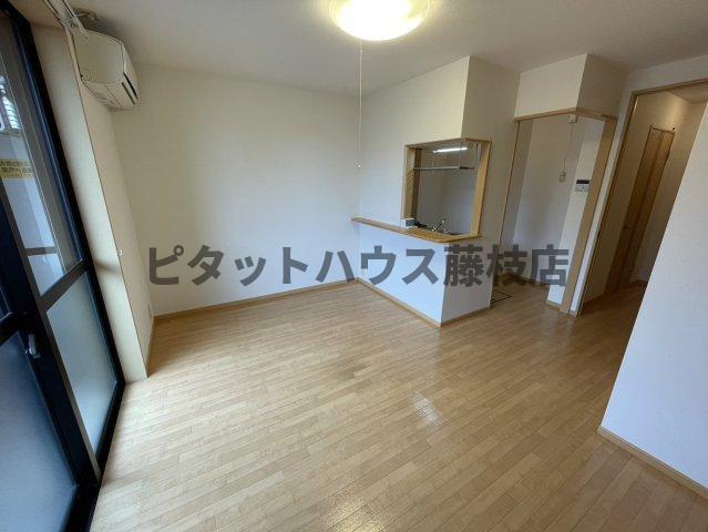 焼津市大村アパート リビング