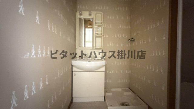 袋井市春岡アパート 洗面