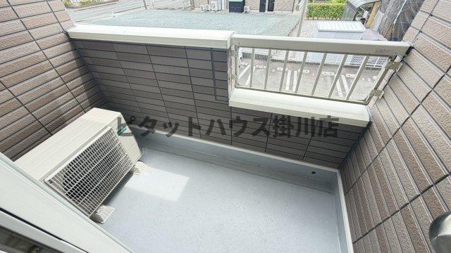 袋井市春岡アパート バルコニー