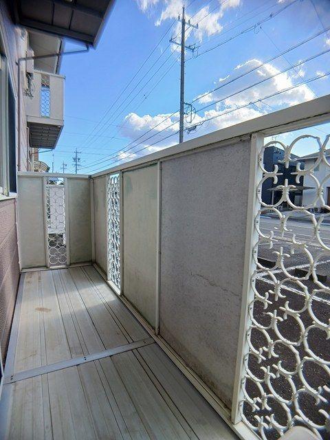 掛川市七日町アパート バルコニー