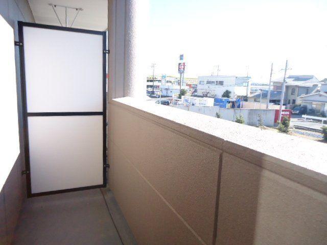 袋井市山科アパート バルコニー