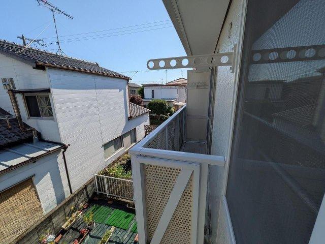 藤枝市高岡アパート バルコニー
