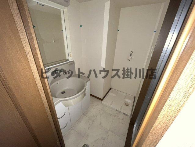 袋井市川井マンション 洗面
