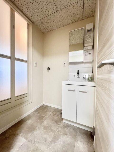 掛川市大坂アパート 洗面