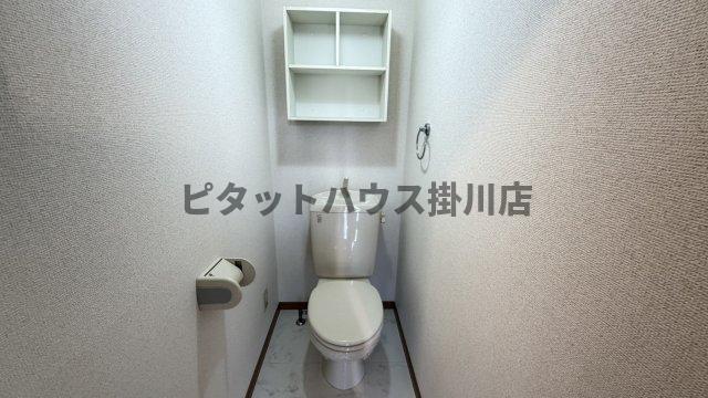 袋井市春岡テラスハウス トイレ