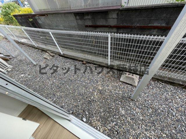 藤枝市高柳アパート 庭